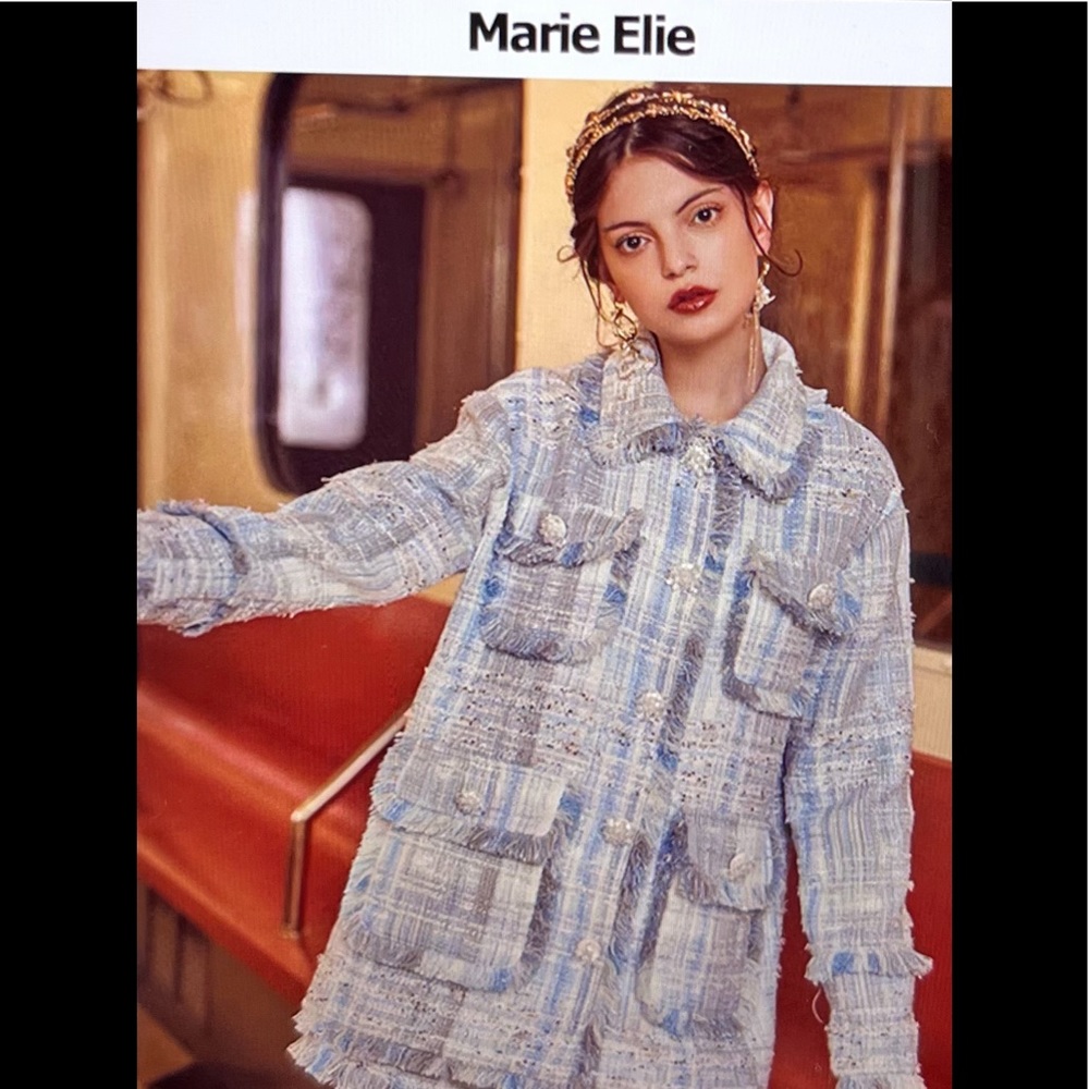 Authentic Marie Elie suit coat